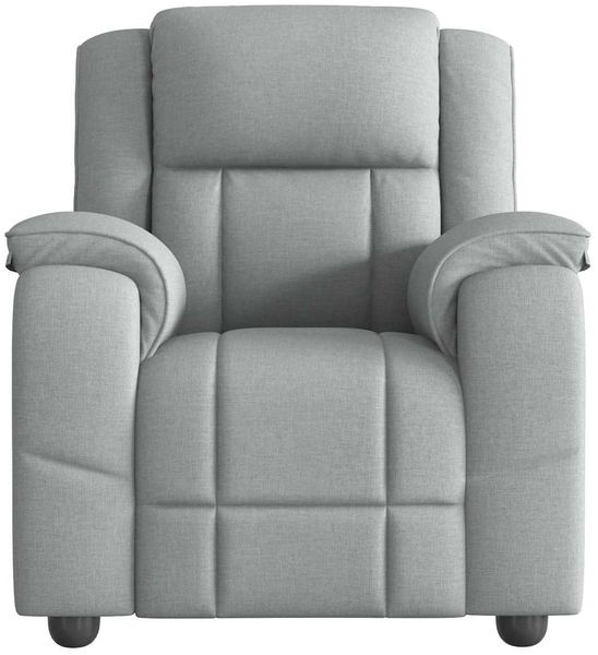 vidaXL Relaxsessel Hellgrau Stoff 4015700 Bild 3