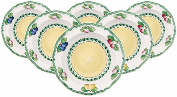 Villeroy & Boch French Garden Fleurence Salatschale ø 20,5 cm 6er Set