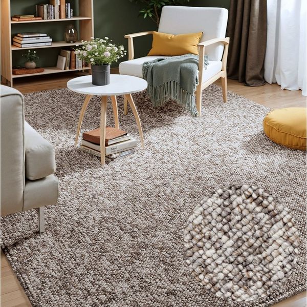ELLE DECORATION Teppich Rocco, rechteckig, Höhe: 10 mm, Nachhaltig, Läufer, waschbar, Wohnzimmer, Esszimmer, Flur, Boho