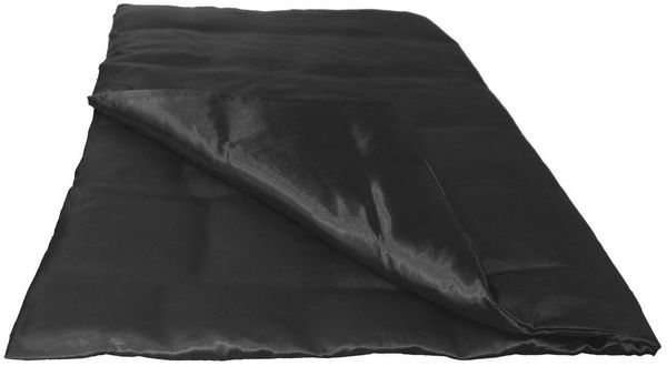 beties Bettbezug Glanz Satin, (1 St), Bettbezug ca. 135x200cm Bettwäsche Glatt (schwarz)