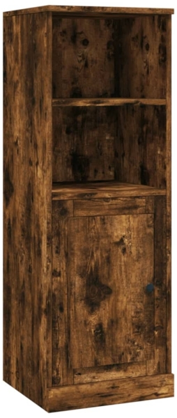 vidaXL Highboard Räuchereiche 36x35,5x103,5 cm Holzwerkstoff 816325