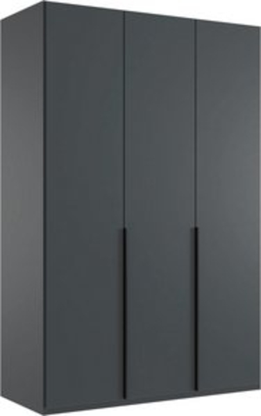 Wimex Kleiderschrank Mugano,in 8 Breiten,3 Höhen,2 Tiefen, viele Farben, Made in Germany (in Basic oder Premium Ausstattung) mit langen oder kurzen Griffen aus Metall, mit oder ohne Spiegel Bild 6