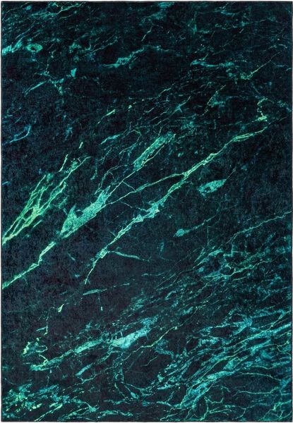 Mazovia Designteppich Modern Teppich für Wohnzimmer, Schlafzimmer, Esszimmer, 80 x 200 cm, Kurflor, Waschbar in Waschmaschine, Höhe 5 mm, Rutschfest