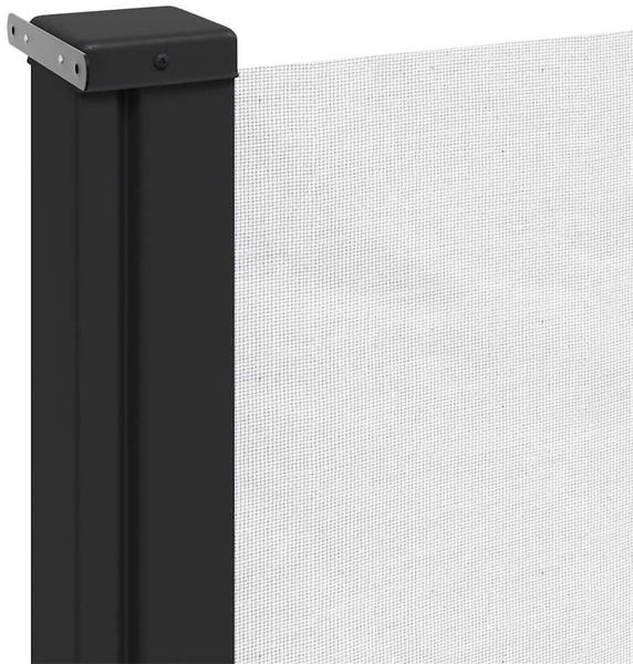 vidaXL Seitenmarkise Ausziehbar Weiß 117x300 cm 4004286 Bild 7
