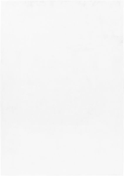 Hochflor Teppich Pia Läufer - 80x150 cm - Weiß