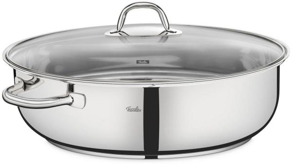 Fissler Bräter Edelstahlbräter 18/10, Bräter, Ø 38 cm, Induktionsgeeignet