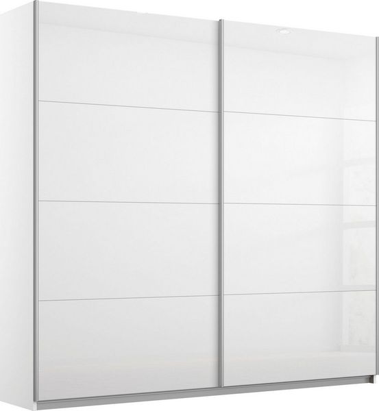 OTTO home Schwebetürenschrank Kleiderschrank Schrank Garderobe Schlafzimmerschrank THANOS (3 verschiedene Ausstattungen BASIC/CLASSIC/PREMIUM (inkl. SOFT-CLOSE) Optional mit Spiegel, Metall-Griffleisten alufarben MADE IN GERMANY
