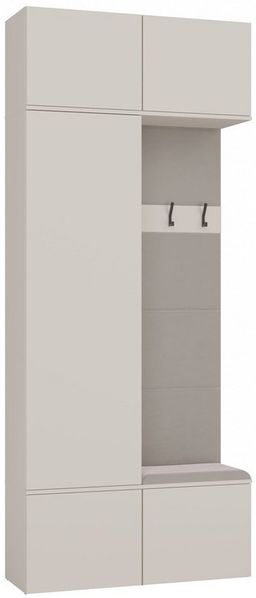 Raumhirsch Furniture Schuhschrank Garderoben-Set (Kleiderschrank, Schuhschrank und 2 Kleiderhaken)