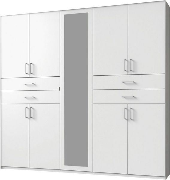 Wimex Kleiderschrank Taiga Kleiderschrank mit Spiegel OTTOs Choice Topseller mit Schubladen auf bequemer Höhe, Garderobe Schlafzimmerschrank