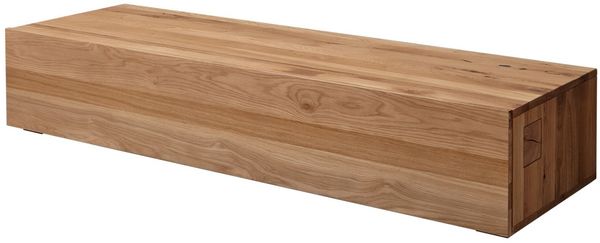 TV-Board Wild-/Zerreiche 160x52x32 natur geölt FRANKFURT #106