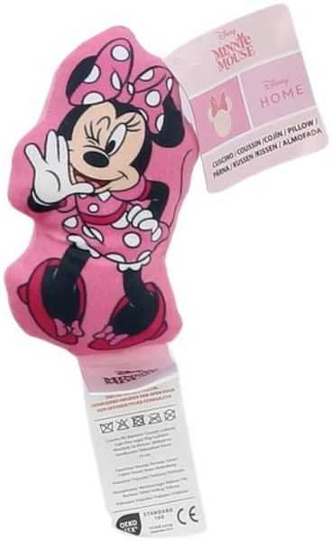 Disney Minnie Mouse Mini Kissen 15 cm 3D Motivkissen für Bett Sofa Kinderzimmer