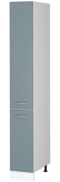 Vicco Apothekerhochschrank Blau-Grau 30 cm, R-Line
