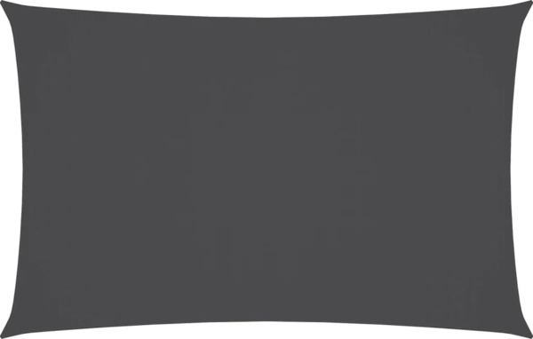 vidaXL Sonnensegel Oxford-Gewebe Rechteckig 5x8 m Anthrazit 135111