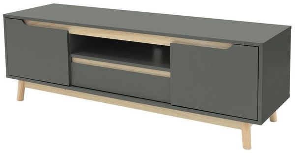 ML-DESIGN Lowboard Fernsehschrank TV-Kommode TV Board für Wohnzimmer Fernseher Möbel (1 St), TV-Schrank Minimalistisch bis 65 Zoll MDF / Kiefer