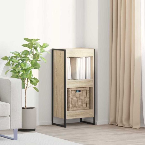 vidaXL Bücherregal Sonoma 40 x 30 x 86,5 cm Holzwerkstoff 886361