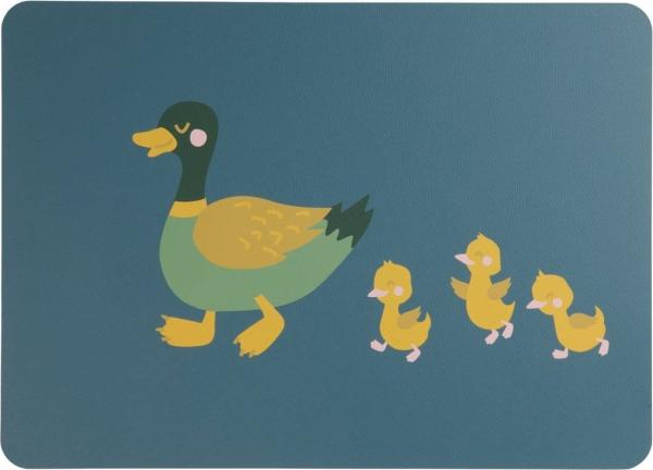 ASA SELECTION Platzset Tischset Duck Emil with Ducklings 46 x 33 cm, Tischwäsche