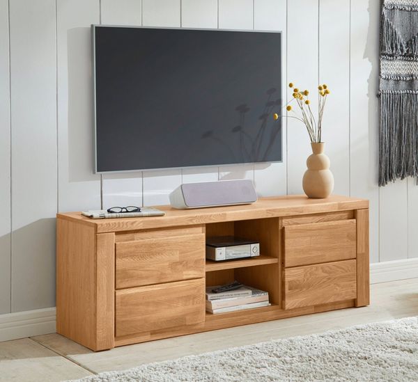 Home affaire Lowboard Burani, grifflose Optik