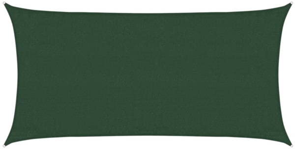 vidaXL Sonnensegel 160 g/m² Dunkelgrün 3x6 m HDPE 311460