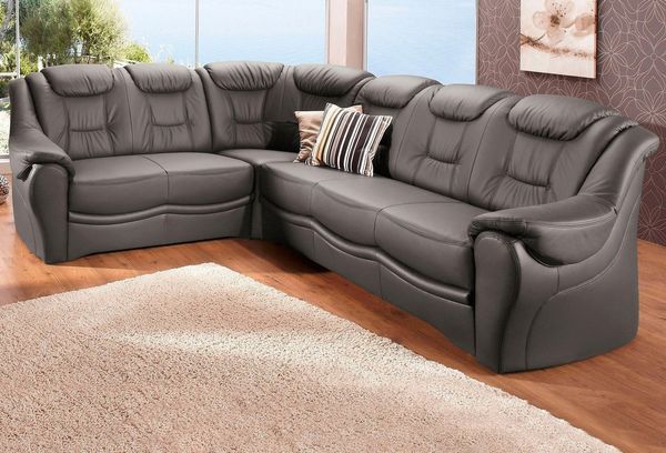 sit&more Ecksofa Bellevue L-Form, wahlweise mit Bettfunktion