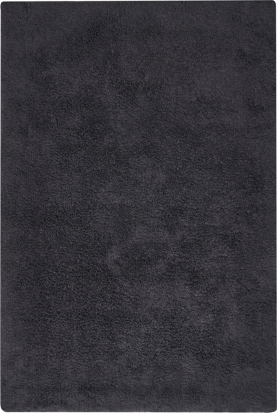 Badematte GOELA Schwarz 60 x 90 cm Baumwolle