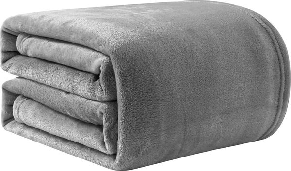 Wohndecke Kuscheldecke Flauschige Tages-/Sofadecke Weich Warm Maschinenwaschbar, Good Nite, Reaktiver Druck, Wärme für alle Jahreszeiten, Langlebig & pflegeleicht