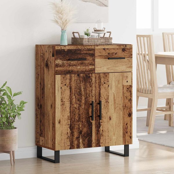 vidaXL Sideboard Altholz 69,5 x 34 x 90 cm Holzwerkstoff 882308