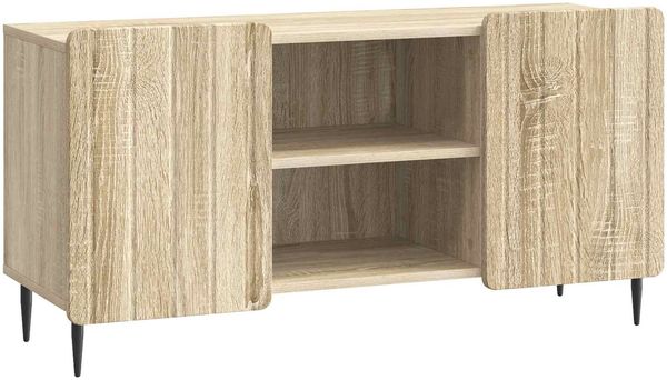 vidaXL TV-Schränk Sonoma-Eiche 102 x 34,5 x 52 cm Holzwerkstoff 894467