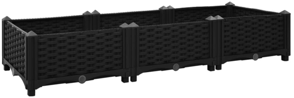 vidaXL Hochbeet 120x40x23 cm Polypropylen 316528