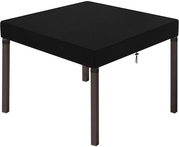 Dokon Tischplatte Abdeckung 90x90x10cm Gartenmöbel Winterfest UV Beständig
