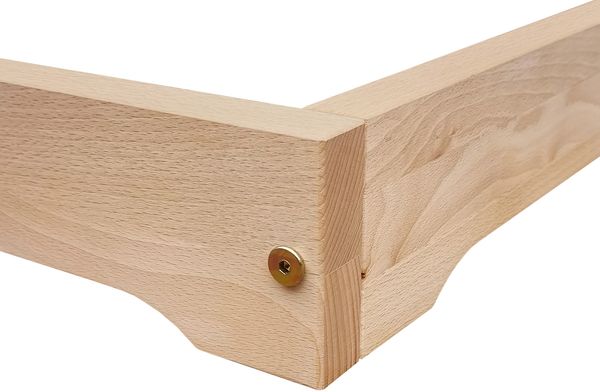 Niederflurbett Bettrahmen Studenten Futon Bodenbett 90x200 Buche Massivholz V-60.66-09ohne Zubehör Bild 5