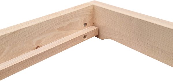 Niederflurbett Bettrahmen Studenten Futon Bodenbett 90x200 Buche Massivholz V-60.66-09ohne Zubehör Bild 8