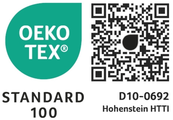 Traumhaft gut schlafen –Perkal-Bettwäsche,2-teilig mit Blockstreifen, in versch. Farben und Größen, Größe: 80 x 80 cm, 155 x 220 cm, Farbe: Jeans Bild 4