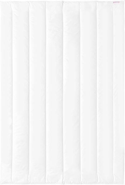 Sommerbett CENTA-STAR SILK & LINEN BL 155x220 cm weiß Bettdecke