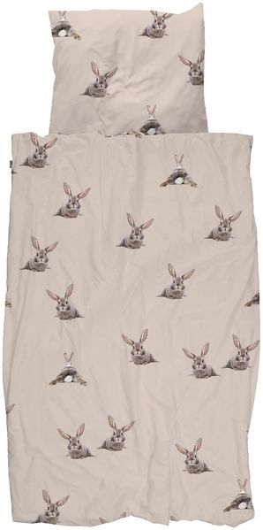 Snurk Bunny Bettbezug – 140 x 200/220 cm – Beige B