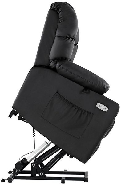 MCombo Relaxsessel MCombo elektrische Aufstehhilfe Relaxsessel 7550, mit 3 Motoren, verlängerte Fußstütze, mit Relaxfunktion