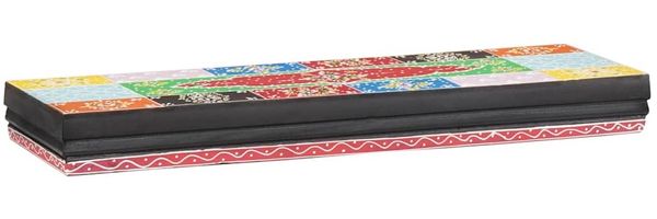 vidaXL Wandregale Mehrfarbig 60 x 20 x 6 cm Massivholz Mango 4017575