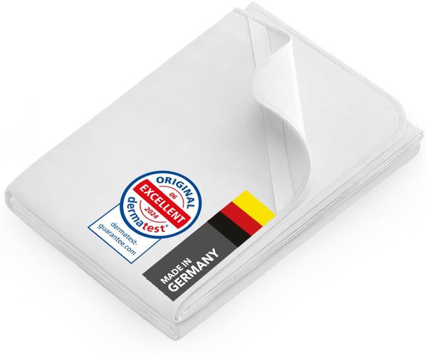 Dreamzie Premium Molton Matratzenschoner 200x200 cm – Matratzenschoner aus 100% Baumwolle – Oeko-Tex Zertifiziert – Matratzenschutz 200x200 cm – atmungsaktiv, geräuschlos & saugfähig