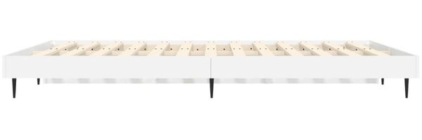 vidaXL Bettgestell Weiß 140x190 cm Holzwerkstoff 832277 Bild 7