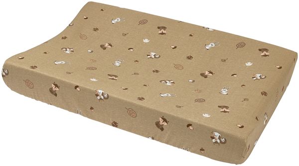 Meyco Wickelauflagenbezug Print - Jersey - Forest