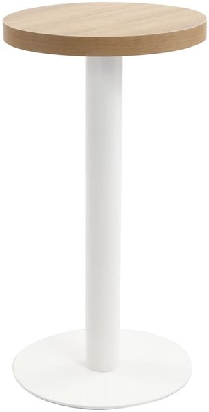 Bistrotisch, Bartisch, Stehtisch Hellbraun 40 cm MDF