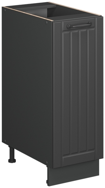 Apothekerschrank Fame-Line Dunkelgrau 30 cm , AP Anthrazit Vicco