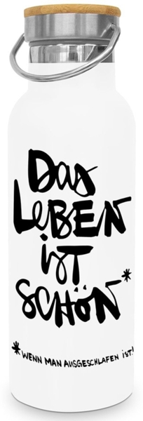 Paperproducts Design Isolierflasche Edelstahl 0,5 L Schönes Leben