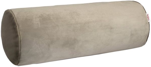 Nackenrollen Hülle ca. 15x40 cm taupe beties "Samt&Sonders"