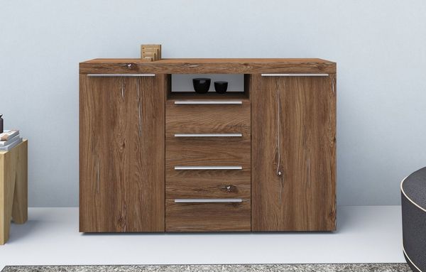 borchardt Möbel Highboard Durban, Breite 139 cm