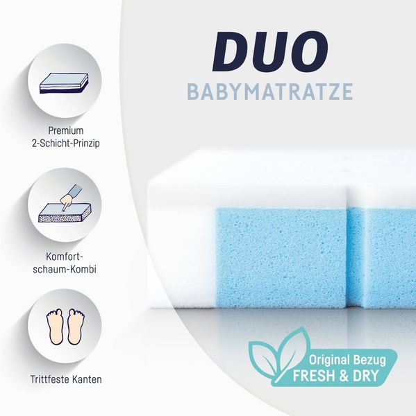 Babymatratze Duo