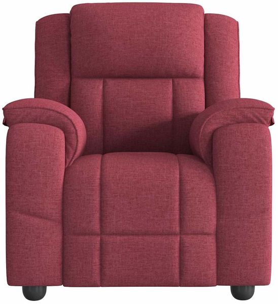 vidaXL Relaxsessel Weinrot Stoff 4015703 Bild 3