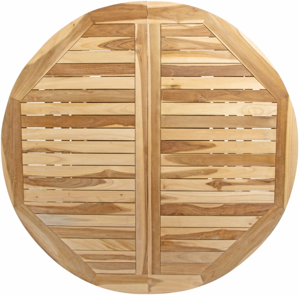 Gartentisch ausziehbar Teak Holz 120 - 170 cm oval BORNEO 34716508 Bild 4