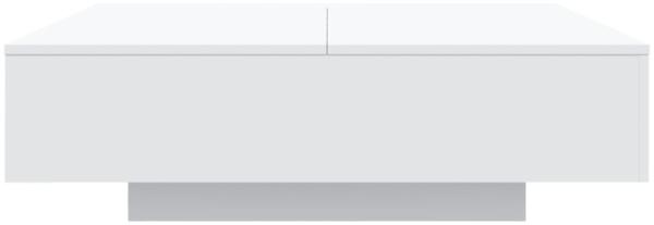 vidaXL Couchtisch mit LED-Leuchten Weiß 100x100x31 cm 836602 Bild 11