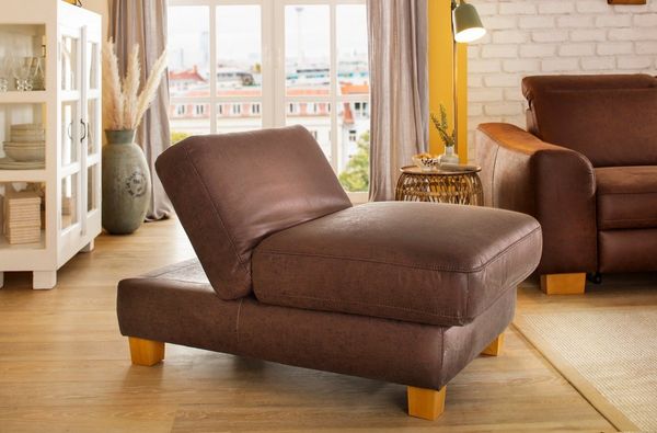 Home affaire Polsterhocker Dundee, mit Klappfunktion - wie ein Sessel nutzbar