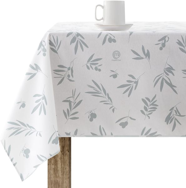 Belum Tischdecke aus Kunstharz, schmutzabweisend, schmutzabweisend, Größe: 140x140 cm, Modell: 0400-17, Stoff: 100% Baumwolle, kein Wachstuch, sehr weich, wasserdicht, flüssigkeitsabweisend
